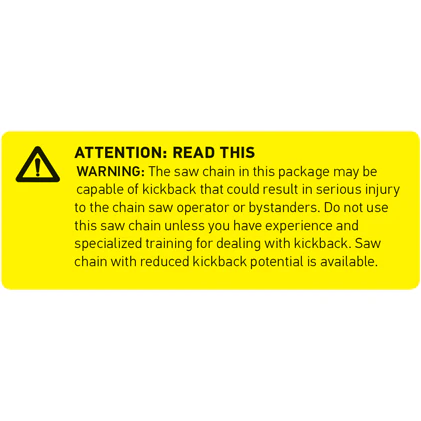 OREGON 20LGX Saw Chain (.050 Gauge - .325 Pitch - Full Chisel / Standard Sequence) - Image 3