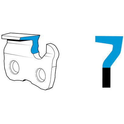 OREGON 20LGX Saw Chain (.050 Gauge - .325 Pitch - Full Chisel / Standard Sequence) - Image 4