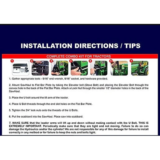 SawHaul Complete Kit for Tractors - Image 5